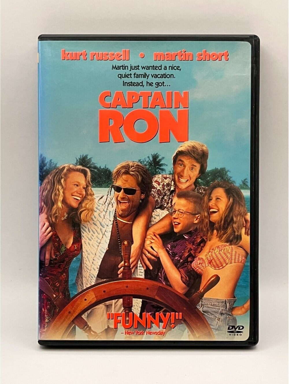 Captain Ron DVD Widescreen Kurt Russell 1990s Comedy Region 1 Thom Eberhardt